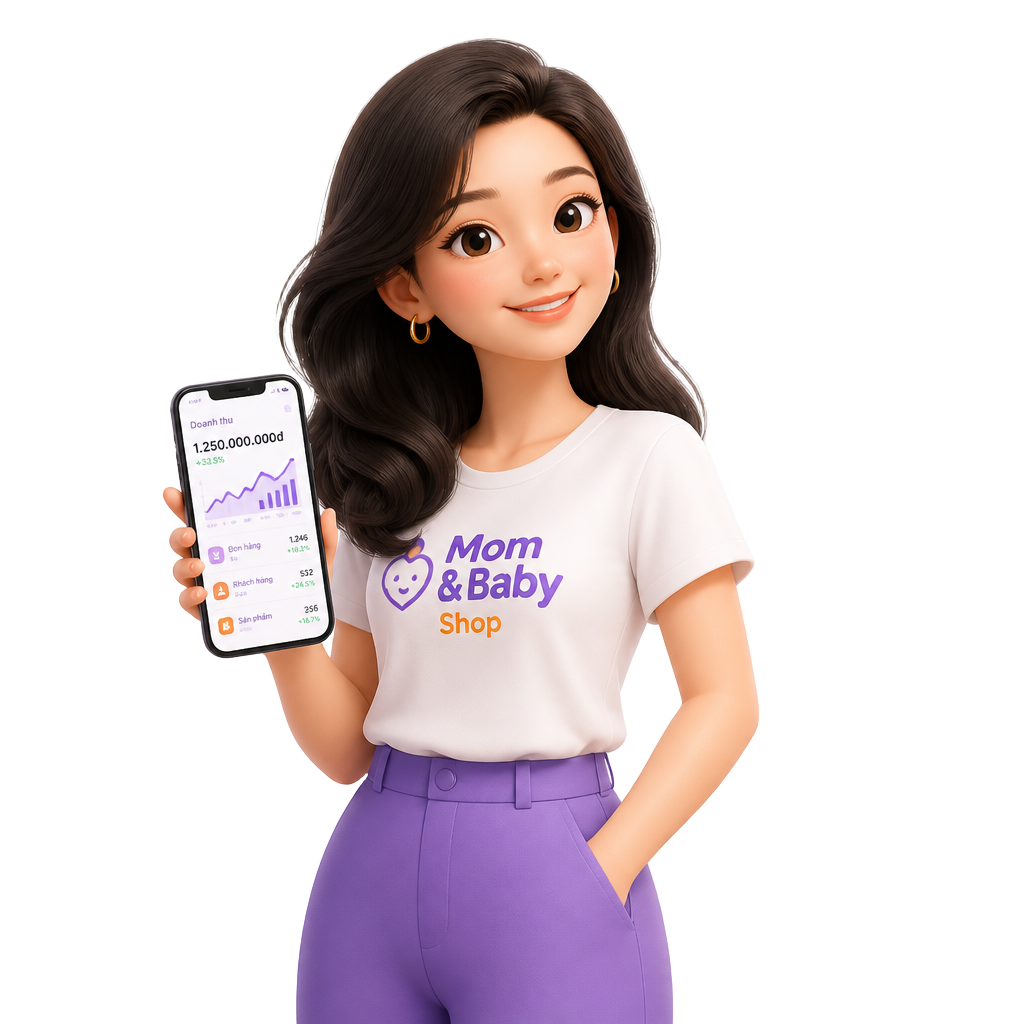 Chủ shop Mẹ & Bé